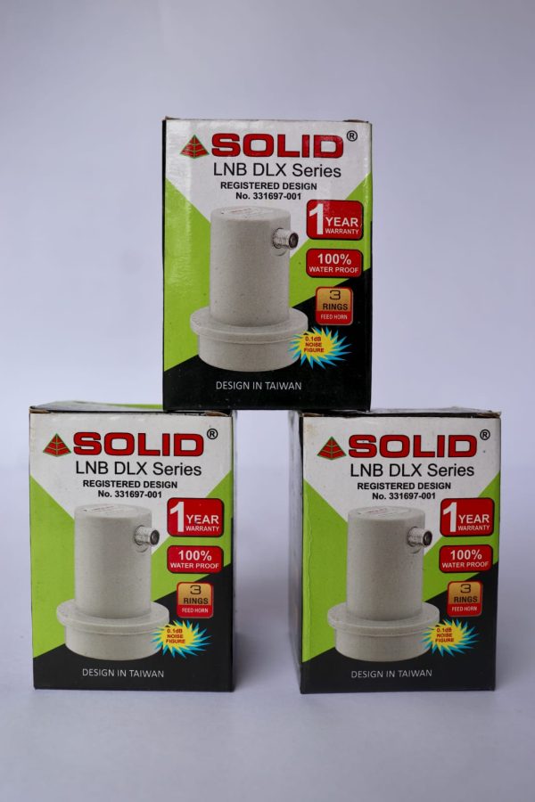 SOLID KU BAND DLX SUPER LNB ALL DTH SUPPORT 1PC