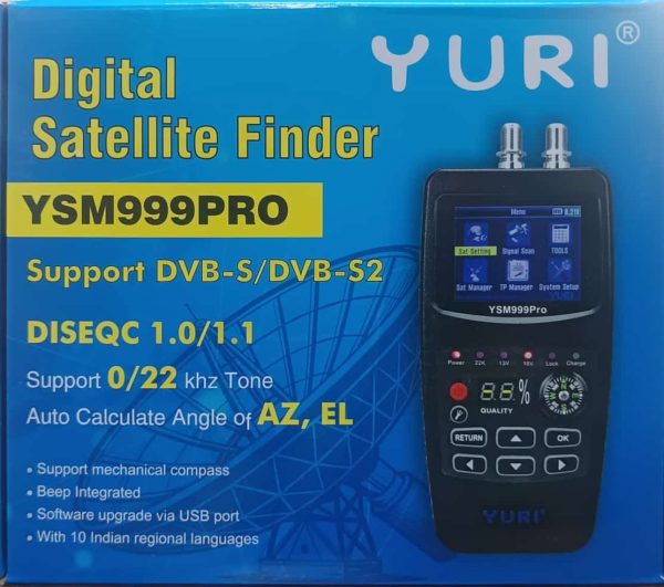 YURI YSM999PRO DTH SIGNAL METER